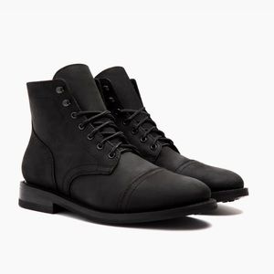 Thursday Boots Captain in Black Matte Size 12